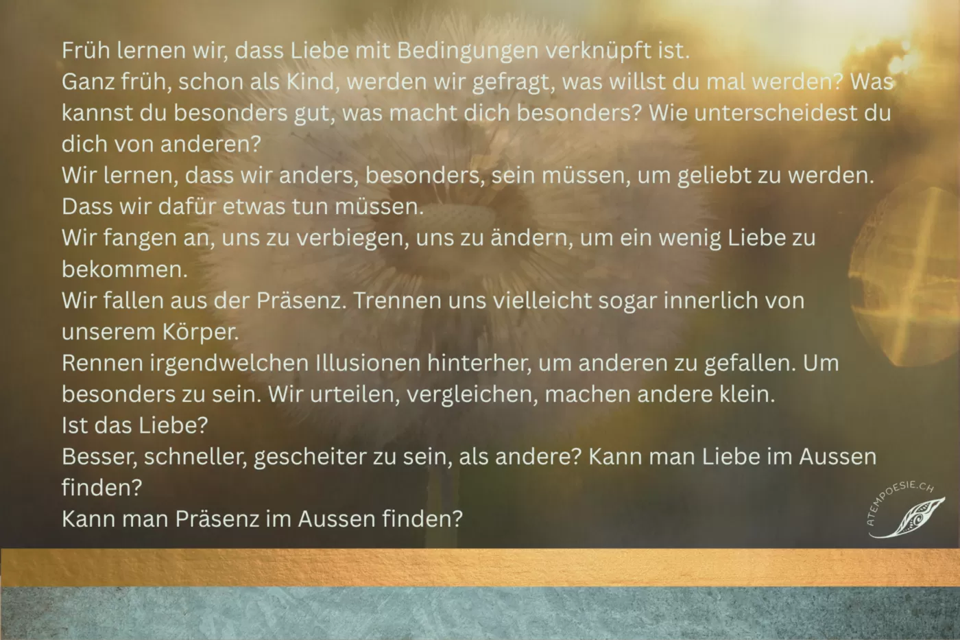 innere Weisheit - Authentischer Selbstaus-
druck - Emotionale Heilung