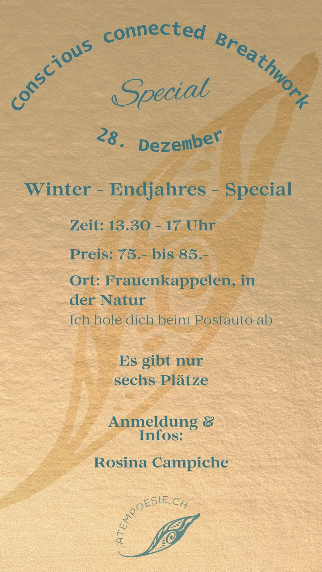 Breathwork Event, Endjahresspecial
Bewusstseinsarbeit